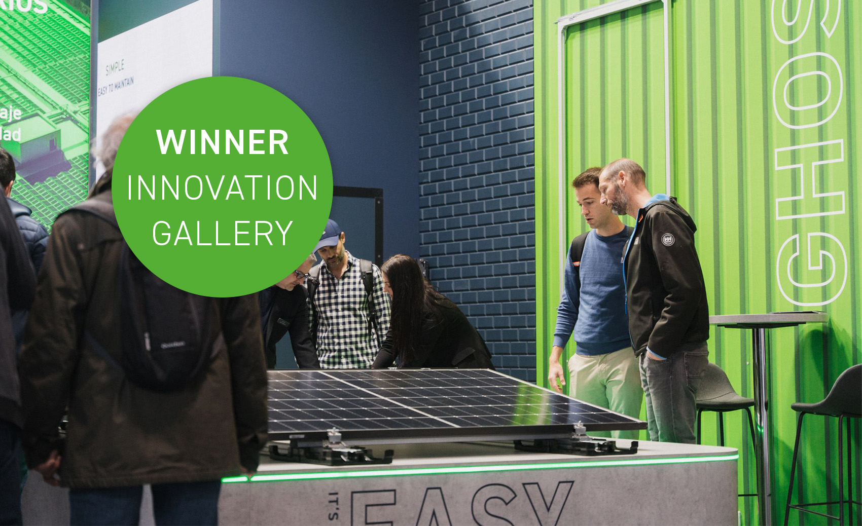 Award in the Innovation Gallery