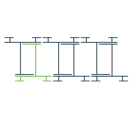 6x conventional rails